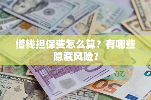 武汉借钱担保费怎么算？有哪些隐藏风险？