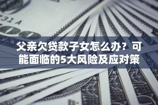 武汉父亲欠贷款子女怎么办?可能面临的5大风险及应对策略 武汉父亲欠贷款子女怎么办?可能面临的5大风险及应对策略