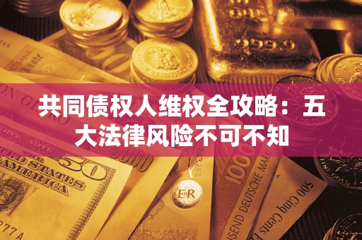 武汉共同债权人维权全攻略：五大法律风险不可不知