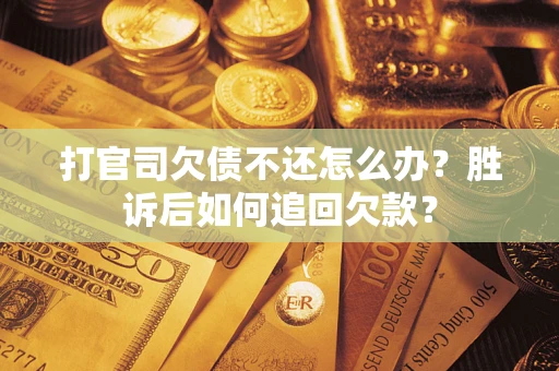 武汉打官司欠债不还怎么办？胜诉后如何追回欠款？