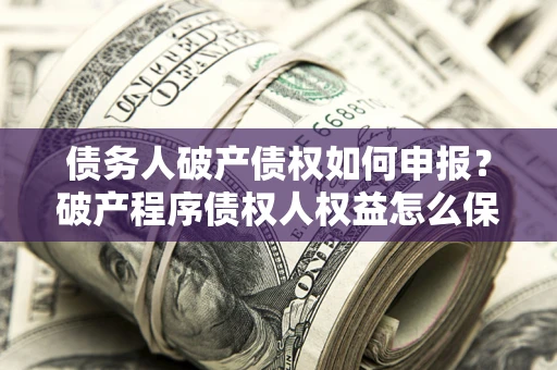 武汉债务人破产债权如何申报？破产程序债权人权益怎么保障？