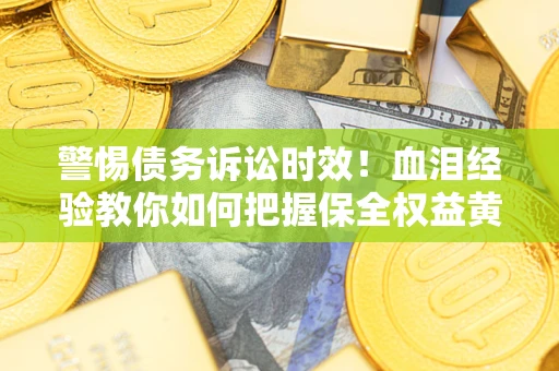 武汉警惕债务诉讼时效！血泪经验教你如何把握保全权益黄金期