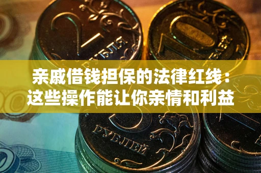 武汉亲戚借钱担保的法律红线：这些操作能让你亲情和利益两不误