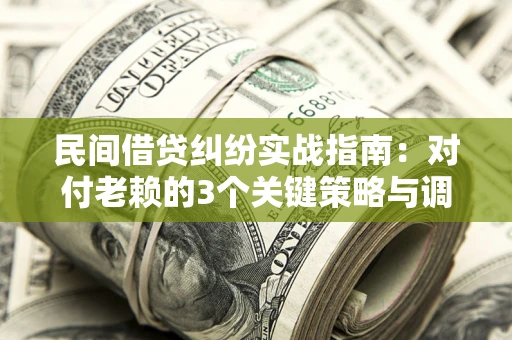 武汉民间借贷纠纷实战指南：对付老赖的3个关键策略与调解盲区解析