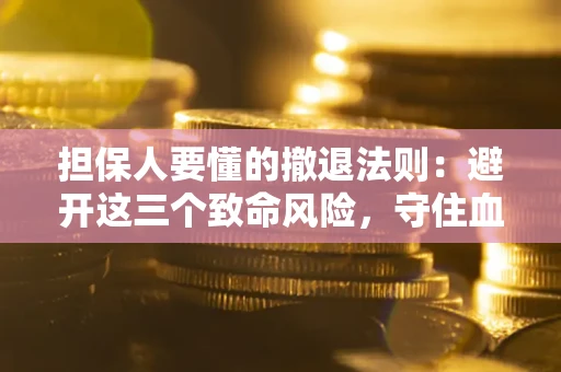 武汉担保人要懂的撤退法则：避开这三个致命风险，守住血汗钱