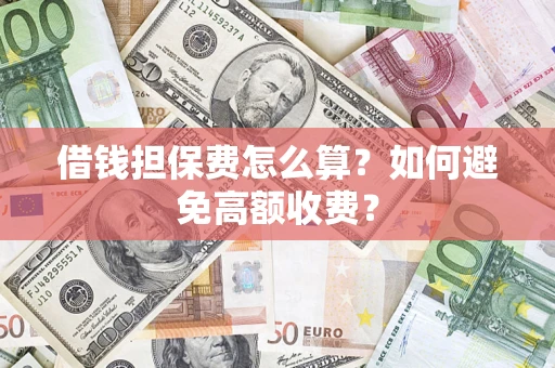 武汉借钱担保费怎么算？如何避免高额收费？