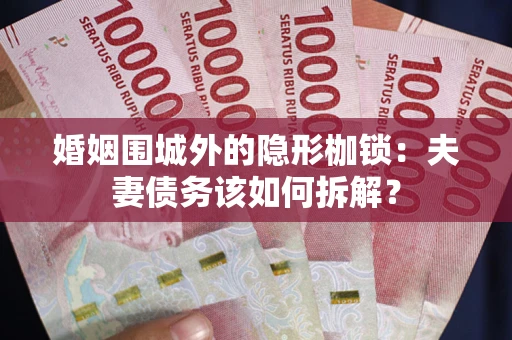 武汉婚姻围城外的隐形枷锁：夫妻债务该如何拆解？